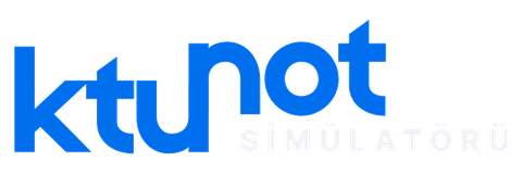 KTÜ Not Simülatörü