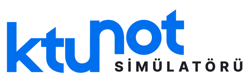 KTÜ Not Simülatörü